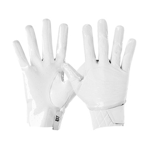 Gants de receveur de football américain pour jeunes, design personnalisé, tissu en cuir respirant, équipement sportif multifonctionnel, QST INTERNATIONAL - Product Image 4
