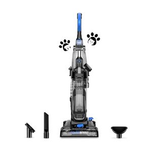 Aspiradora vertical sin bolsa PowerSpeed, Pet Turbo, negra - Ideal para propietarios de mascotas - Product Image 1