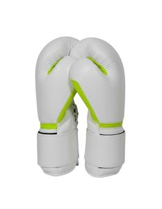 Gants de boxe professionnels en cuir véritable avec logo personnalisé, lacets, entraînement, évacuation de l'humidité, haute qualité - Product Image 4