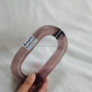 Adornos de Pared de Cadena Acrílica Modernos Personalizados, Hechos a Mano, Adornos Colgantes de Resina Modernos para Decoración del Hogar, Listos para el Festival Diwali - Product Image 4