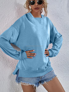 Logo personnalisé Sweats à capuche & sweat-shirts Chemisier Mode Pull Pull Femmes Casual Hoodies - Product Image 5