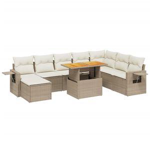 ชุดโซฟาสีครีมเบจสำหรับสวน - Product Image 2
