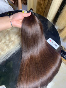 NASA <b>HAIR</b> VIETNAM 100% Virgin <b>Hair</b> <b>Extensions</b> Bulk <b>Light</b> <b>Color</b> <b>Human</b> <b>Hair</b> World Wide Packaging Included - Product Image 5