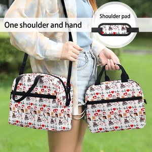 <b>Nurse</b> Pattern Lunch <b>Bag</b> for Women Gift Dropship Print on Demand Leak Proof Meal <b>Bag</b> Fashionable Convenient Lady Picnic <b>Bag</b> - Product Image 4