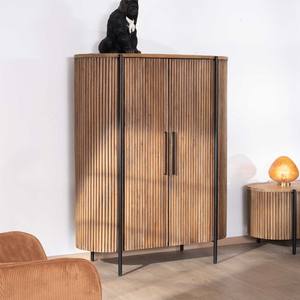 Mueble redondo Vandana Urban Legacy de 120 cm en madera exótica Troms - Product Image 2