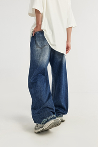 Jeans de Hombre de Alta Calidad, Estilo Lujoso, Pantalones de Moda, Jeans Rectos, Elásticos, de Mezclilla, a la Moda - Product Image 5