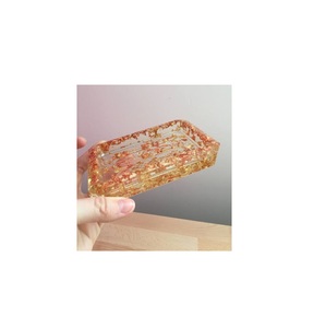 Durable Resin Bathroom <b>Soap</b> Dispenser <b>Holder</b> Set Classic/Modern Style Home Bathroom Showier Resin <b>Soap</b> <b>Dish</b> Standard Quality - Product Image 6