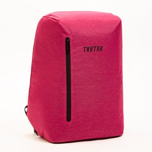 Mochila antirrobo con cremallera oculta roja, bolso versátil, bolso de negocios, diseño informal y sencillo - Product Image 1