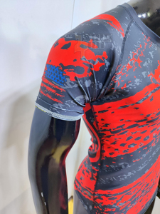Rashguard BJJ sans Gi, compression personnalisée, sublimation, fabrication OEM - Product Image 5
