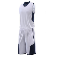 Meilleur ensemble d'uniformes de basketball réversibles avec broderie et design personnalisé par sublimation – Maillot de basketball pour hommes en gros