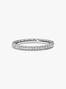 Anillo de Compromiso y Boda de Oro con Diamantes para Mujer, Chapado en Oro de 18K, Joyería Nupcial - Product Image 3