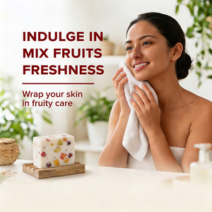 Mix Fruits <b>Soap</b> Solid Hand <b>Soap</b> for All Skin Types Regular Size Adult Use Natural Fruity Bath Bar Refreshing Skin Carea <b>Soap</b> - Product Image 3