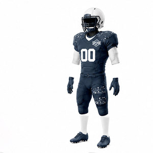 Conjunto de Uniforme de Fútbol Americano Sublimado que Ofrece Comodidad Avanzada, Construcción Ligera y Posibilidades de Diseño Ilimitadas - Product Image 5