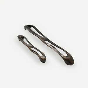 Brushed Gold Circular <b>Door</b> Handle Modern Satin Brass Interior <b>Door</b> Lever Zinc Alloy Round Backplate Luxury Home Hardware - Product Image 1