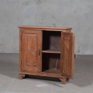 Meilleure collection de buffets bas en bois vintage faits à la main, meuble console antique, art himalayen - Product Image 2