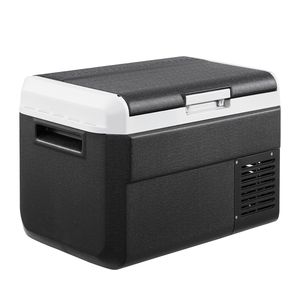 Réfrigérateur de voiture 12 volts 26,4 QT/25 L, refroidisseur électrique portable, température réglable de -4 à -68°F, 12/24 V CC, 100-240 V, réfrigérateurs de voiture - Product Image 1