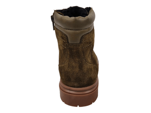 Botas de Hombre Dlords de Gamuza Marrón con Cordones, Suela de Goma, Entresuela de EVA, Antideslizantes, Resistentes, para Oficina, Trabajo, Todas las Temporadas, Color Sólido - Product Image 4