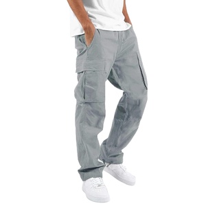Pantalon cargo mi-lourd pour homme, design exclusif et tendance, haute qualité, logo personnalisé, style streetwear, printemps-été, violet, décontracté - Product Image 2