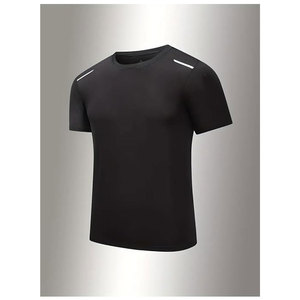 Camiseta Deportiva de Manga Corta para Hombre, de Secado Rápido, con Tiras Reflectantes, Ligera y Transpirable, para Correr y Entrenar - Product Image 3