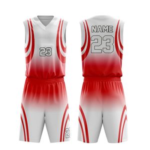 Proveedor Mayorista 2026, Nuevo Diseño de Ropa Deportiva, Conjunto de Camiseta y Pantalones Cortos de Baloncesto, Uniforme de Baloncesto Reversible con Patrón Personalizado - Product Image 2