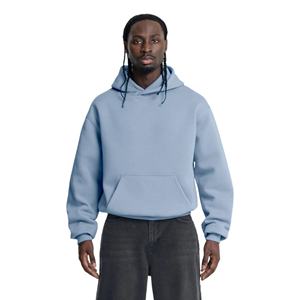 Hoodie Oversized Premium de Streetwear com Bordado de Logo Personalizado, Pullover Urbano na Moda - Product Image 4