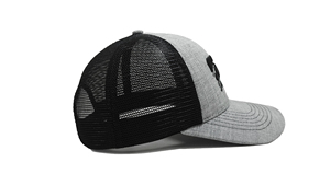 Gorra Trucker Negra Estructurada de Malla para Adulto, Estilo Minimalista y Cómodo, Bordado Personalizable, Fabricada en Vietnam - Product Image 5