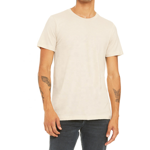 Camiseta de Algodón Lisa al por Mayor para Hombre - Comprar Camiseta de Algodón, Camiseta de Algodón con Cuello Redondo para Fitness, Camisetas para Hombre - Product Image 1