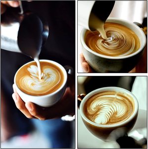 Pichet à café expresso en acier inoxydable de 1250 ml, idéal pour le latte art, en métal, portable, conique, pour mousse de lait, usage domestique - Vente chaude - Product Image 5