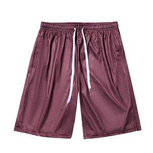 Pantalones Cortos Bermuda para Hombre, Color Sólido, con Cordón, Cintura Media, Casuales, de Algodón Tejido, Transpirables, Deportivos - Product Image 4