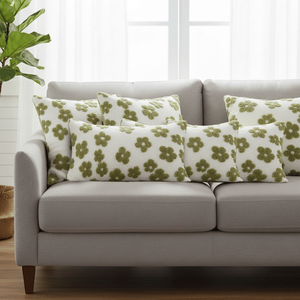 SOGA Juego de 6 Fundas de Almohada Garden Bloom Delight & Botanical Bloom Beauty, 4x 45cm y 2x 30x50cm - Product Image 4