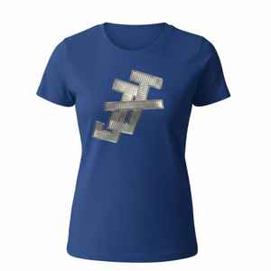 แจ็คแอนด์จิลเสื้อยืดกราฟิกผู้หญิงแขนสั้นลำลองผ้าฝ้ายฤดูร้อนสตรีทแวร์แฟชั่นพิมพ์โลโก้ที่กำหนดเองเสื้อยืด - Product Image 1