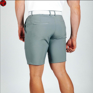 Pantalones Cortos Polo para Hombre, Color Caqui, Poliéster/Algodón, Personalizados, de Secado Rápido, Transpirables, Estilo Casual, para Golf, Cintura Alta, UPF 35, DDP - Product Image 3