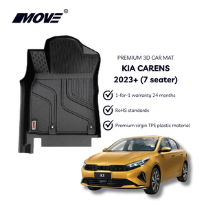 Alfombrillas de TPE de ajuste personalizado Premium para Kia K3 2022 + Antideslizante inodoro para todo tipo de clima de alta calidad Hecho en Vietnam - Product Image 1