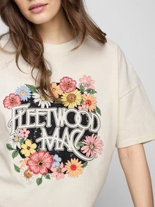 New Vintage Graphic Print Women's Floral T-Shirts Casual Wear Lightweight Cotton Shorts Sleeve Summer Fashion Printed T-Shirts - Product Image 3