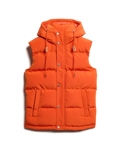 Gilet matelassé léger sans manches camouflage pour homme, chaud, pour l'extérieur, l'hiver, avec étiquette personnalisée sur le devant - Product Image 5