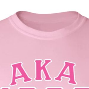 Camiseta de manga larga rosa para mujer con estampado gráfico AKA 1908, cuello redondo, top informal, ropa suave y cómoda para el día a día, moda - Product Image 2