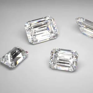 Lote de Diamantes Cultivados en Laboratorio al por Mayor, Corte Asscher, 5.70*4.05-6.70*4.50mm, 0.6-0.88ct, Color F, Claridad VVS, RCK Global Lab Loose - Product Image 1