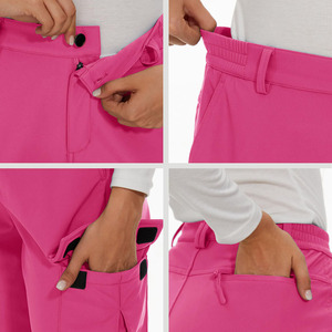 Pantalon cargo professionnel pour femme, coupe classique, confortable, idéal pour les activités sportives, facile à porter. - Product Image 4