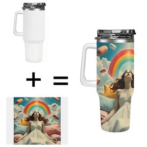 Custom <b>Insulated</b> <b>Cup</b> 40oz Stainless Steel Tumbler For Music Festival Concert Merchandise - Product Image 1