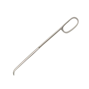 Palanca ósea de acero inoxidable reutilizable de primera calidad para reducción de fracturas ortopédicas y elevación ósea, con punta curva dentada - Product Image 1