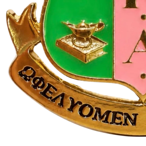 Broche de Metal con Diseño de Escudo Verde, Rosa y Plateado para Mujer, Insignia Esmaltada para Solapa, Joyería Decorativa de Moda, Accesorio de Regalo - Product Image 3