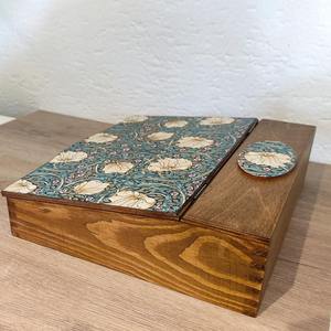 Boîte en bois imprimée pour archives de lettres, boîte à bijoux, boîte de rangement pour documents et organisation de papiers, vente en gros - Product Image 1