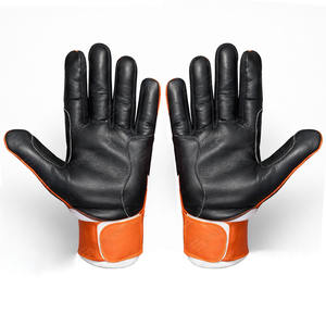 Professionnel de haute qualité en cuir Durable Baseball balle souple gants de frappe longue manchette gants de frappe pour l'entraînement de Baseball - Product Image 5