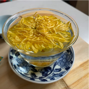 Thé de chrysanthème séché doré de haute qualité, thé santé aux herbes, thé aux fleurs jaunes extra-larges, thé minceur, emballage en vrac de 500g - Product Image 5