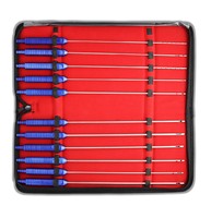 Ensemble d'instruments de liposuccion en acier inoxydable professionnel, équipement médical réutilisable pour greffe de graisse et remodelage corporel