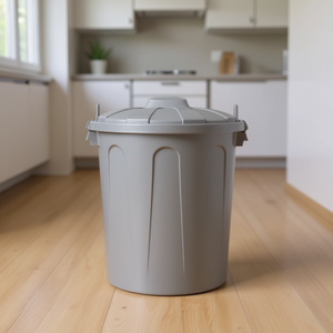 Bidone per Rifiuti Grigio da 51L - Product Image 2