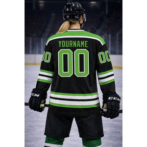 Ekin Impex, best-seller, maillot de hockey sur glace pour homme adulte de haute qualité avec broderie 3D, impression HD, matière 100% polyester - Product Image 5