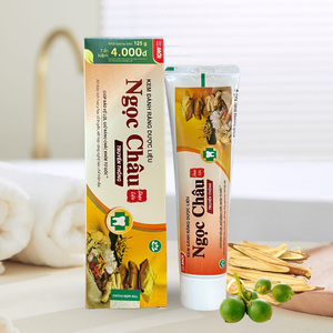 NGOC CHAU Pasta Dental Blanqueadora Herbal de Marca Privada para Adultos, Tamaño Regular, Uso Doméstico, Eficaz para Reducir Manchas y Mal Aliento Diariamente - Product Image 1