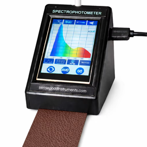 Colorimètre multi-applications, spectrophotomètre couleur avec grande ouverture de 28 mm pour la mesure de la couleur des surfaces de contact - Product Image 1