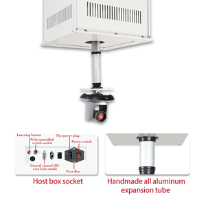 Elevador de Proyector Motorizado para Techo con Control Wi-Fi, Dibujo <span class=keywords><strong>CAD</strong></span> Gratuito, Posicionamiento de Alta Precisión, Retorno Automático y Protección Contra Fallos de Energía - Product Image 2